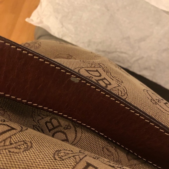 Vintage Dooney & Bourke Classic Satchel Purse Beautiful Leather - Picture 11 of 12